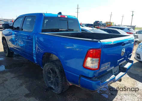 2021 Ram 1500 Lone Star 4X4 5'7 Box из США, поврежденный, VIN 1C6SRFFT5MN555075